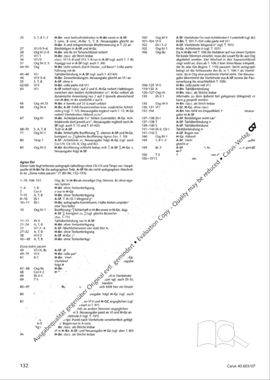 Grosse Orgelsolomesse in Es 4-Part scores gallery preview page 145