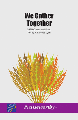 Book cover for We Gather Together - SATB