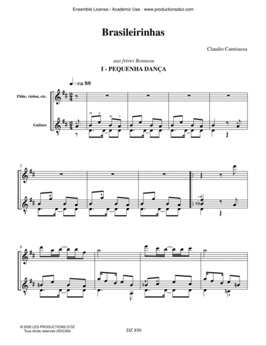 Brasileirinhas Brasileirinhas Flute scores gallery preview page 2