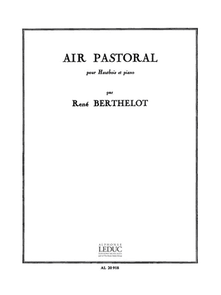 Book cover for Air Pastoral (oboe & Piano)