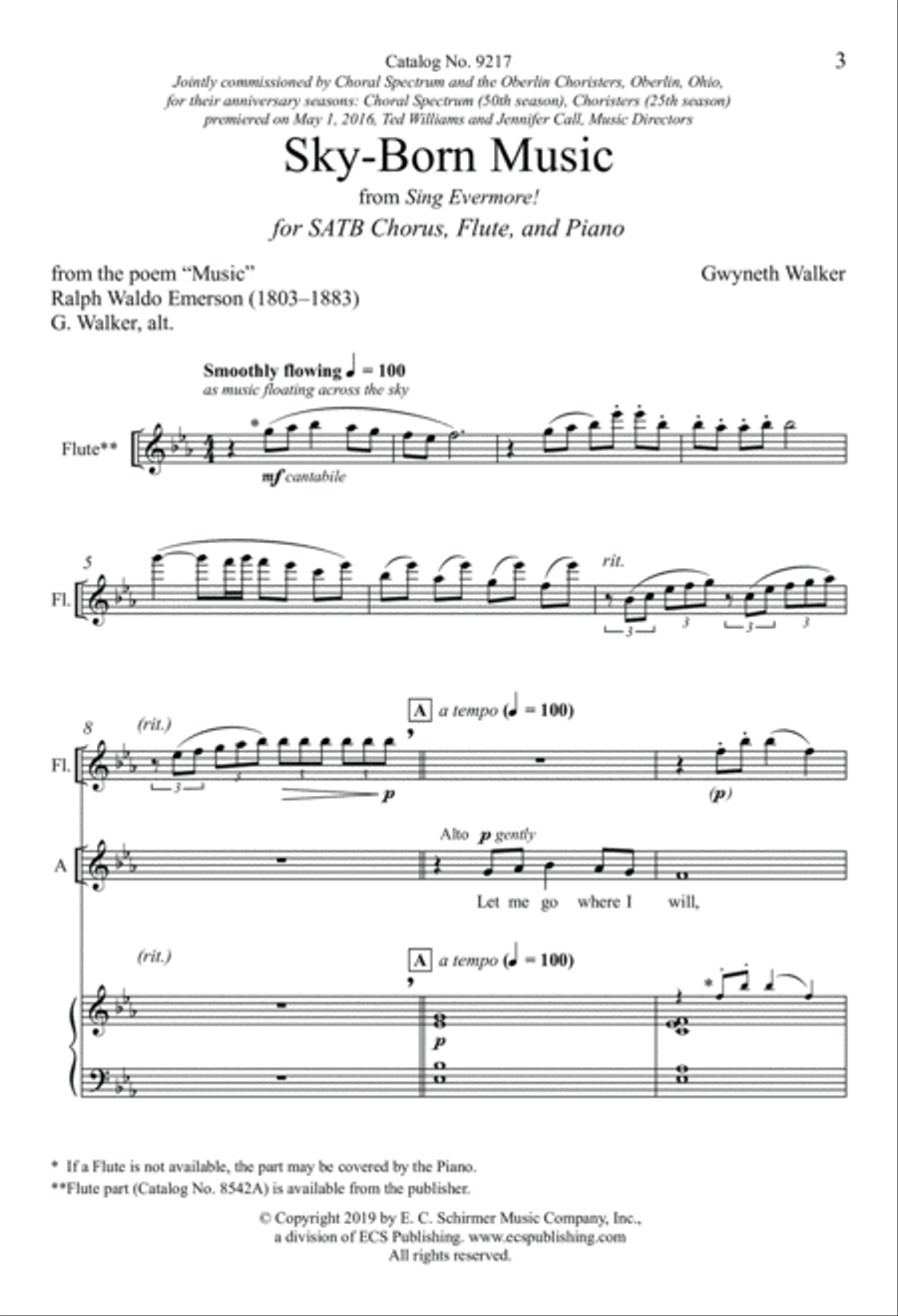 Sky-Born Music 4-Part scores gallery preview page 3