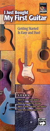 Book cover for I Just Bought My First Guitar
