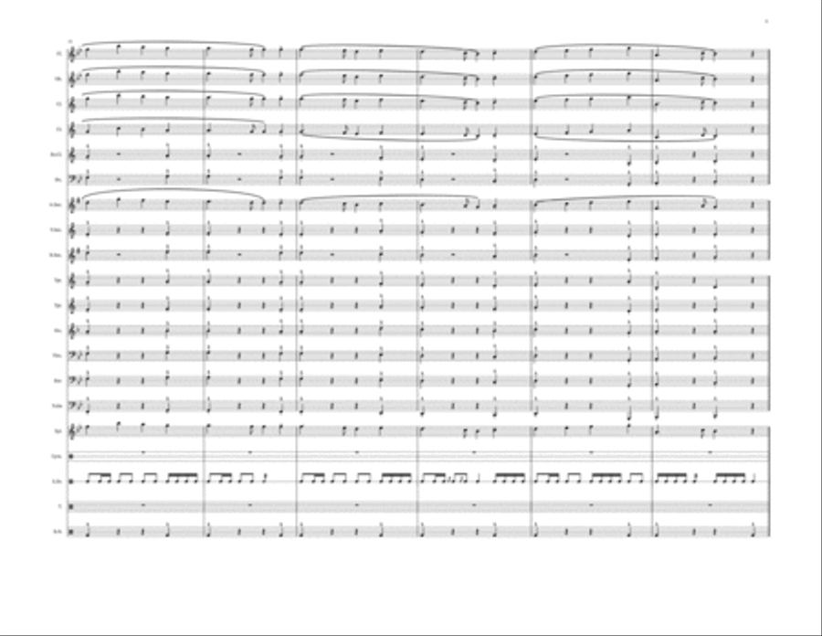 I Heard The Bells On Christmas Day Marching Band scores gallery preview page 4
