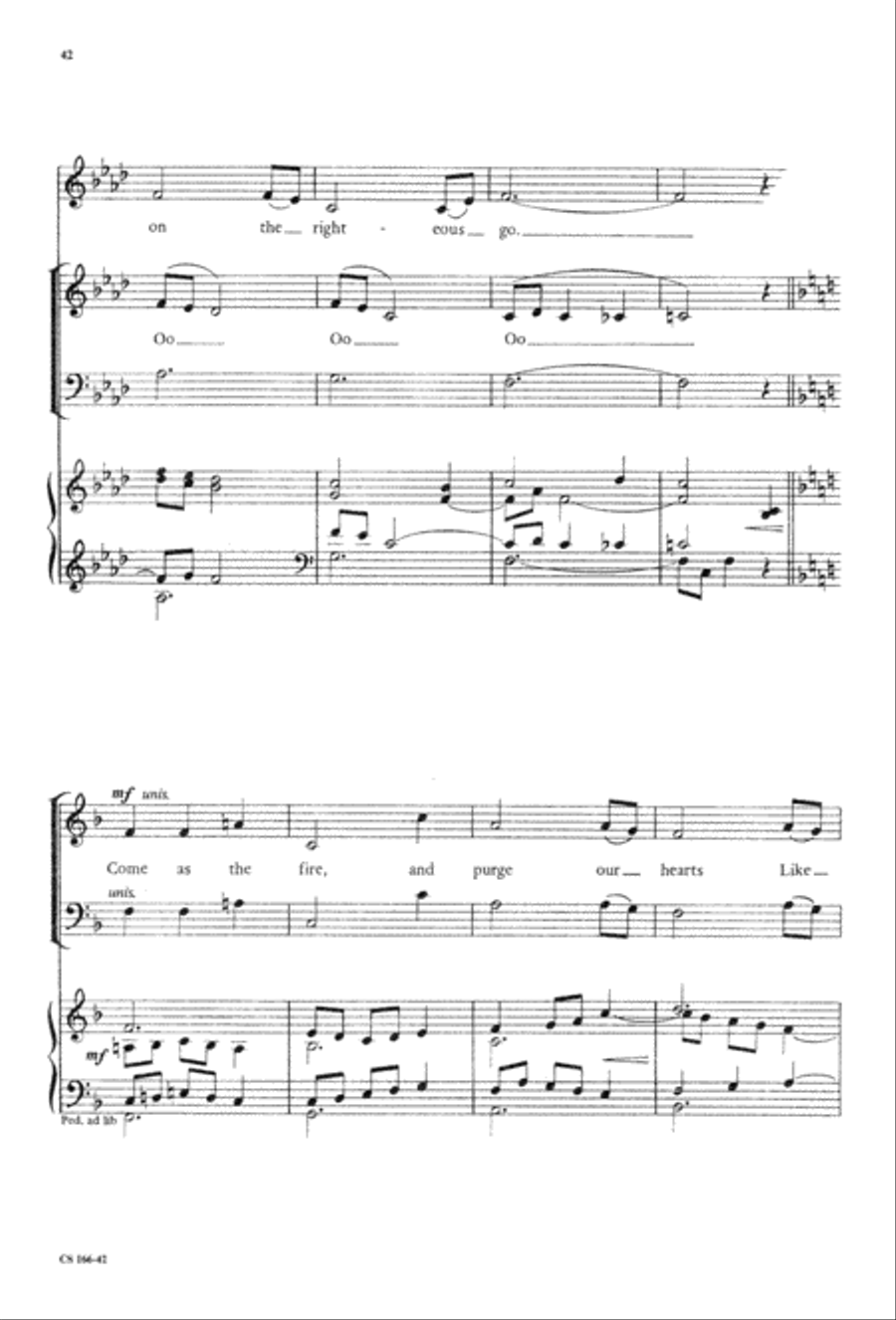 Sacred Anthem Book 3-Part scores gallery preview page 44