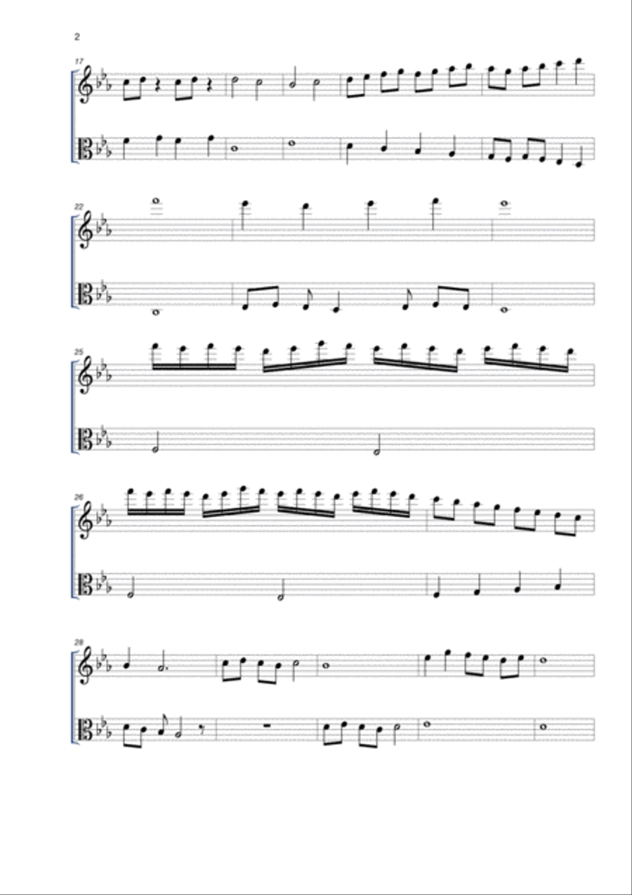 Lovers String Duet scores gallery preview page 2