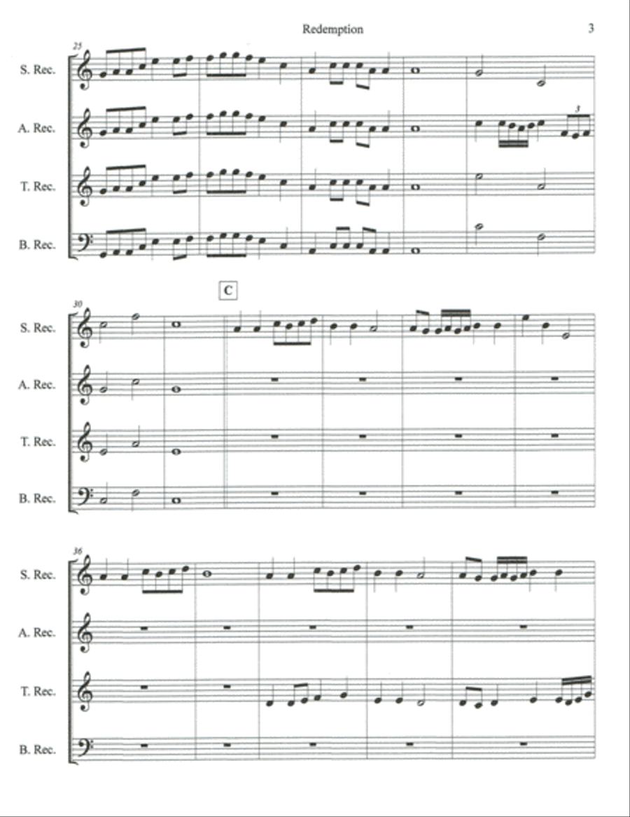 Redemption Recorder scores gallery preview page 3