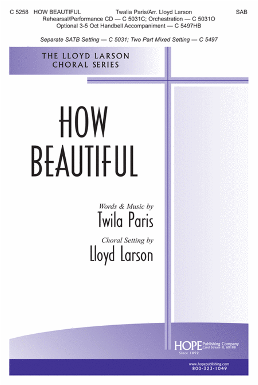How Beautiful 2-Part scores gallery preview page 1
