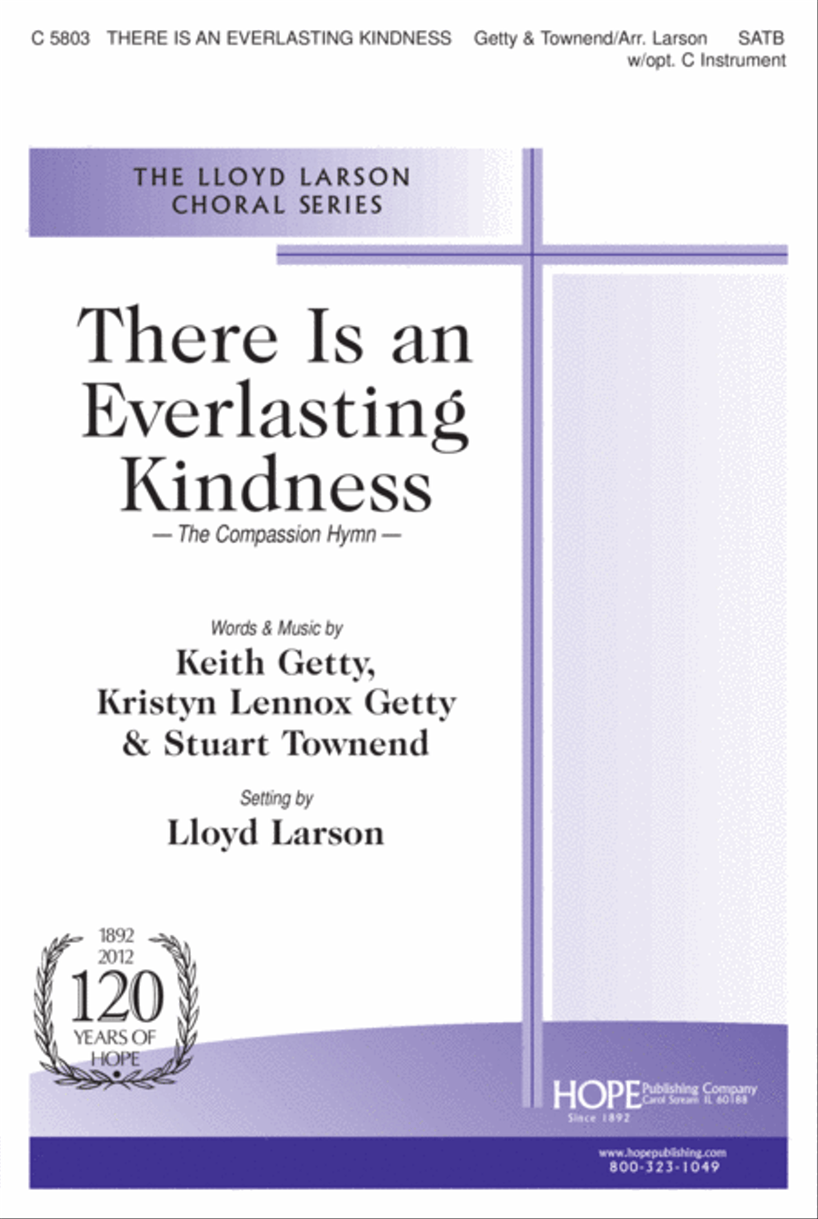 There Is an Everlasting Kindness (The Compassion Hymn) 4-Part scores gallery preview page 2