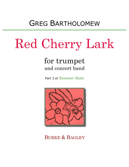 Red Cherry Lark (trumpet & concert band)