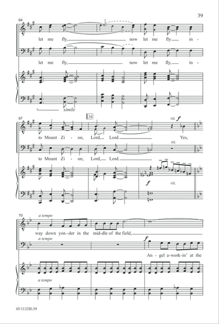 Singable Solutions for TB Choirs TB scores gallery preview page 39