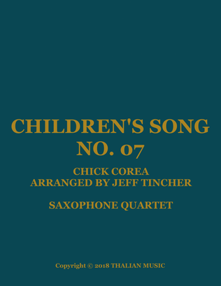 Children's Song No. 7