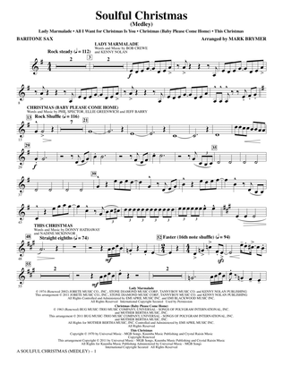 A Soulful Christmas - Baritone Sax
