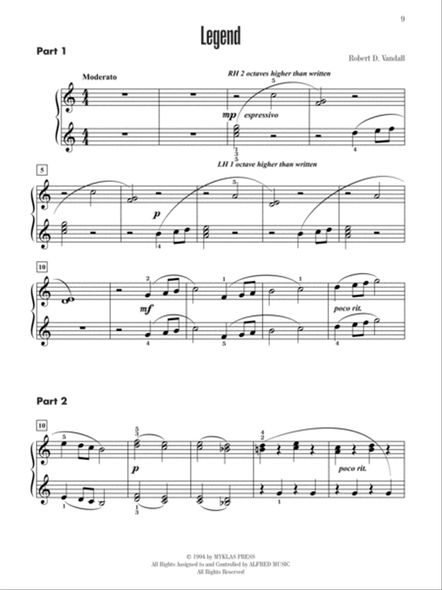 Contest Winners for Three, Book 4 Small Ensemble scores gallery preview page 5