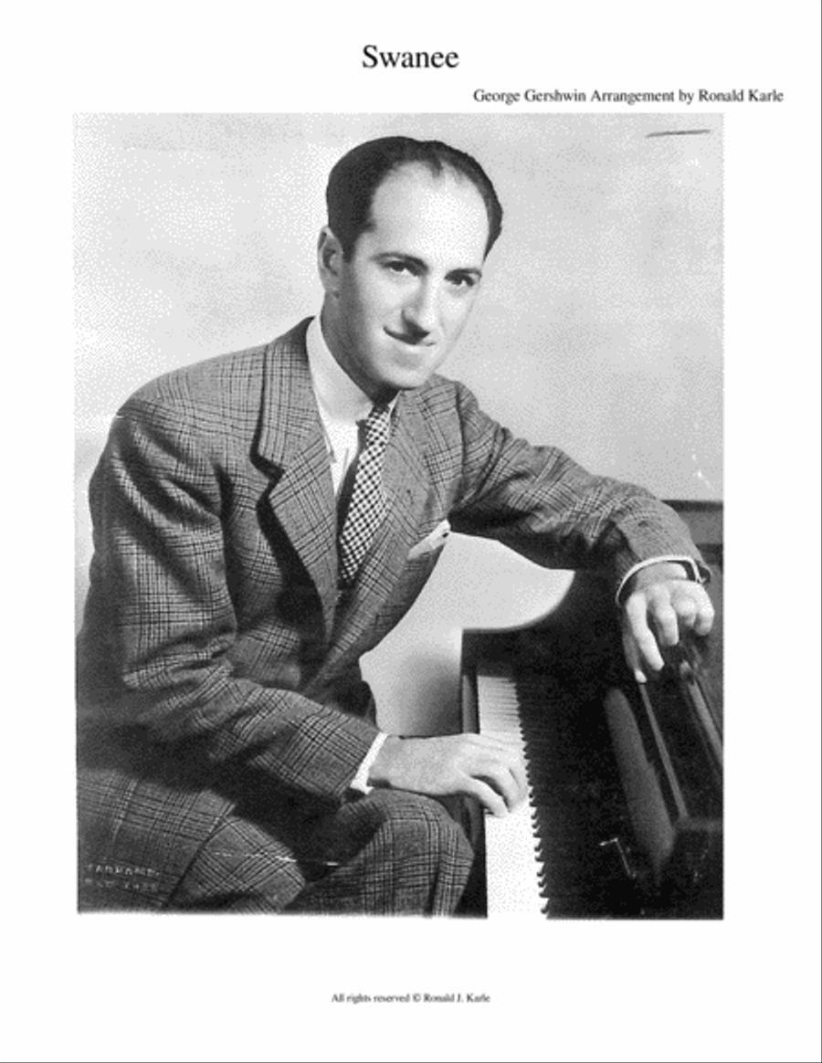 Swanee Easy Piano scores gallery preview page 1
