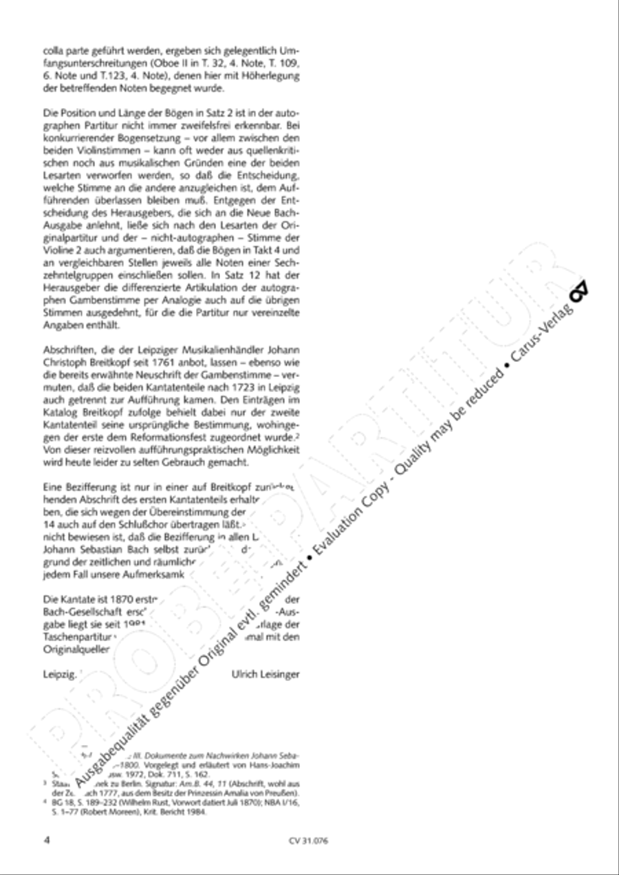 The heavens are telling the Father's glory (Die Himmel erzahlen die Ehre Gottes) 4-Part scores gallery preview page 5