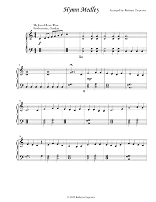 Hymn Medley (Easy Piano, Collection)