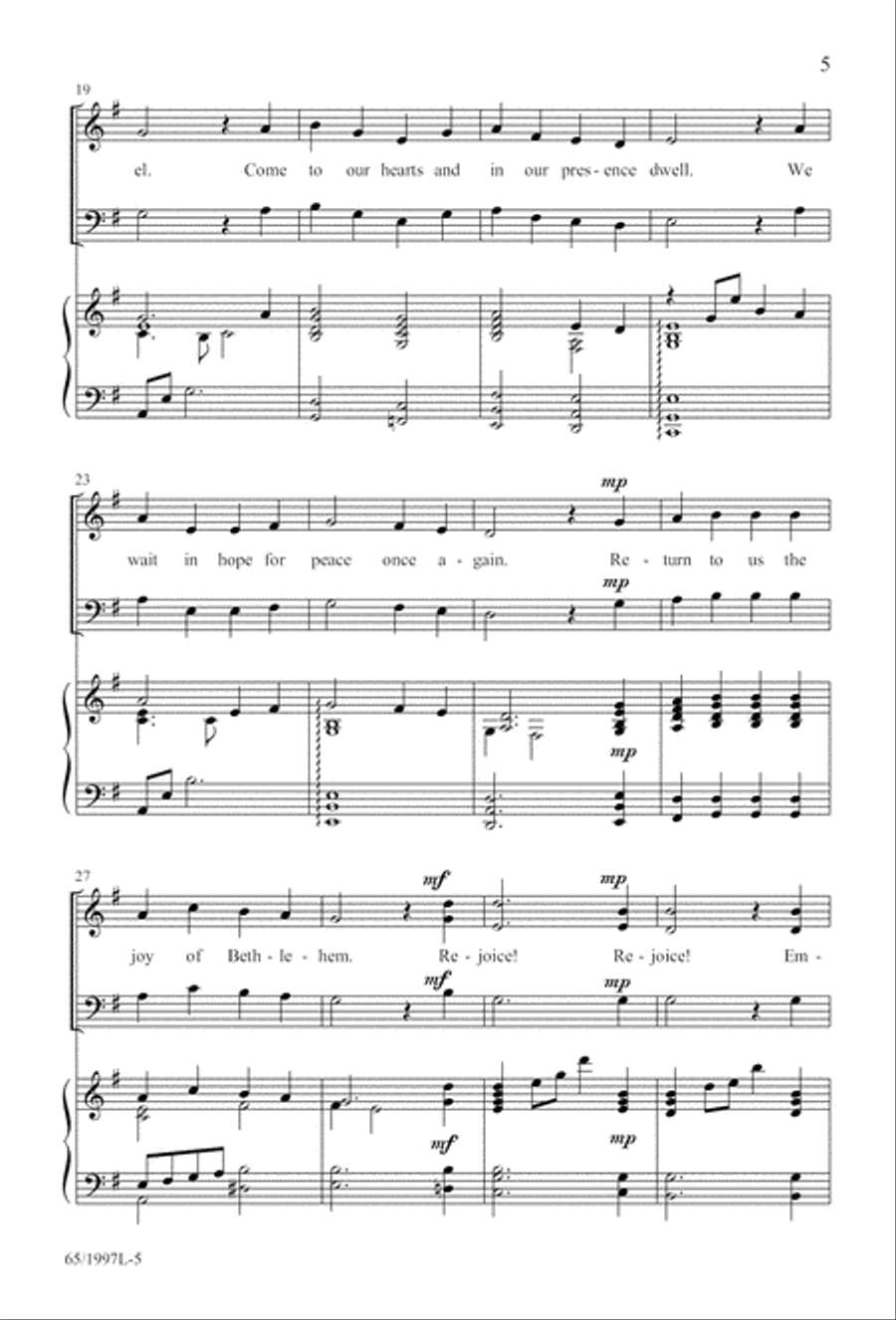 Candles and Carols Candles and Carols 3-Part scores gallery preview page 6