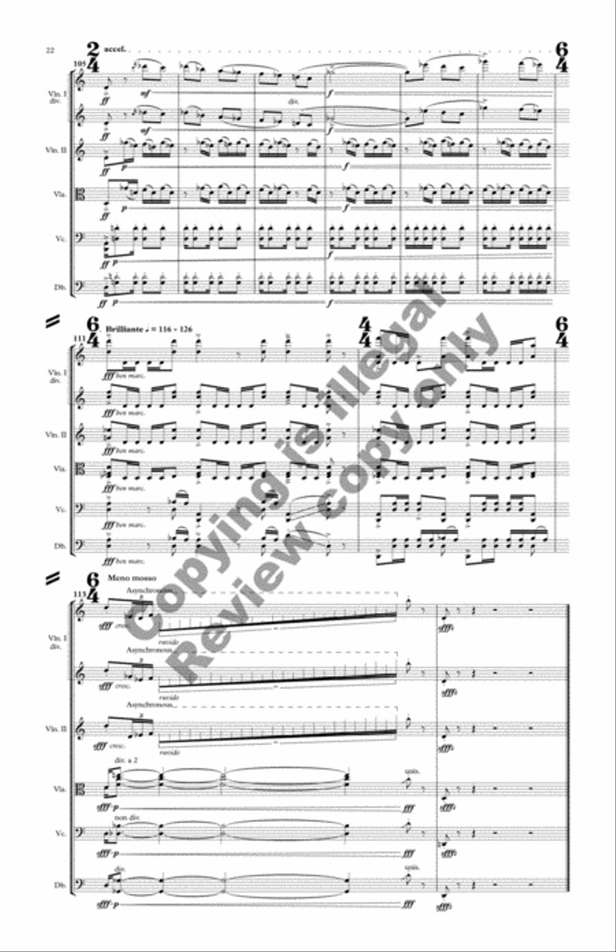 Dabke String Orchestra scores gallery preview page 13