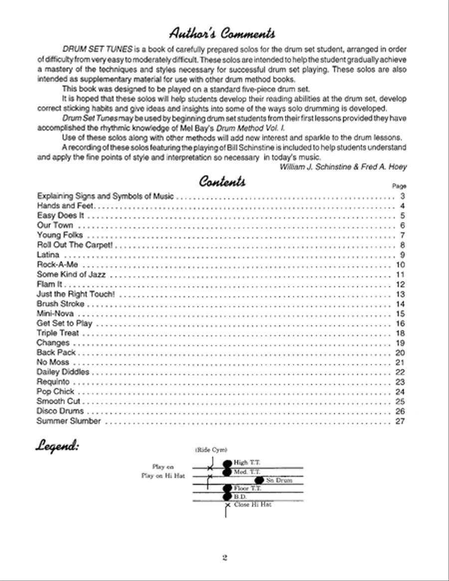 Drum Set Tunes Book Drum Set scores gallery preview page 4