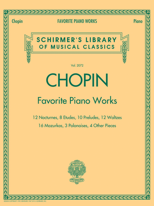 Book cover for Favorite Piano Works