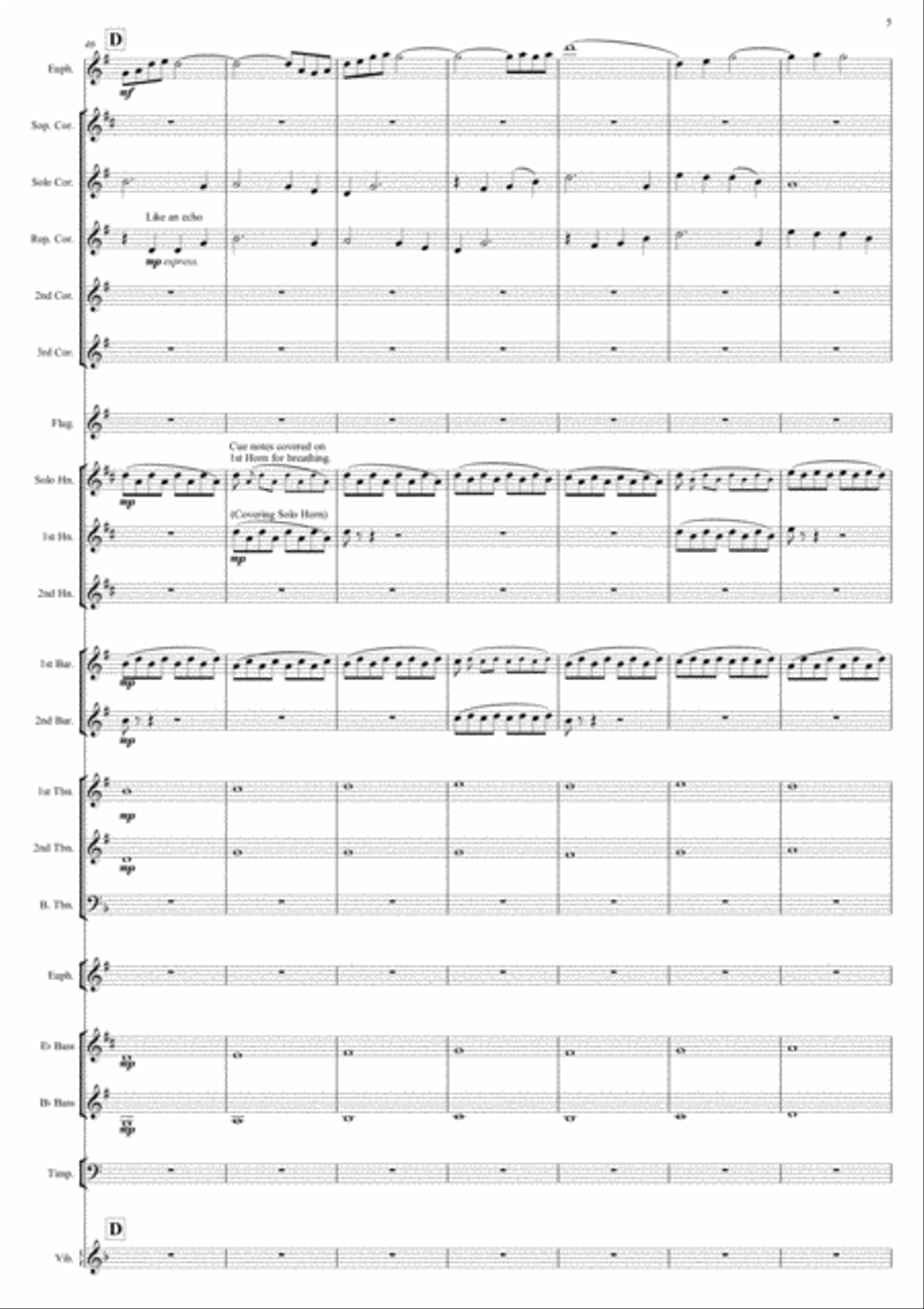 You Raise Me Up Brass Band scores gallery preview page 5