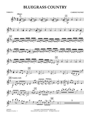 Bluegrass Country - Violin 1