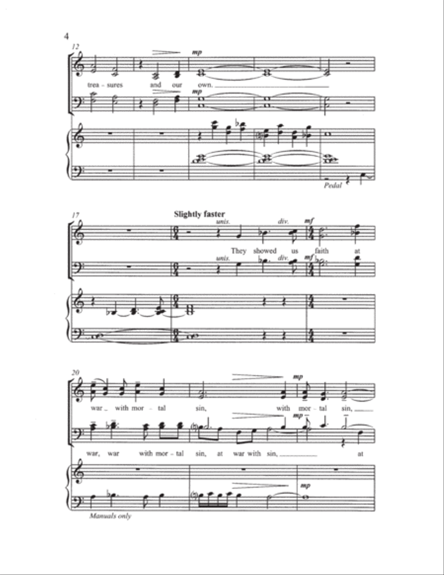 Earthen Treasures 4-Part scores gallery preview page 4
