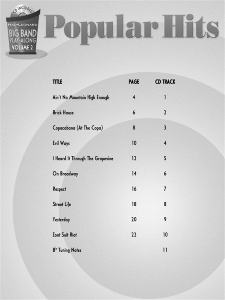 Popular Hits - Trombone Big Band scores gallery preview page 2