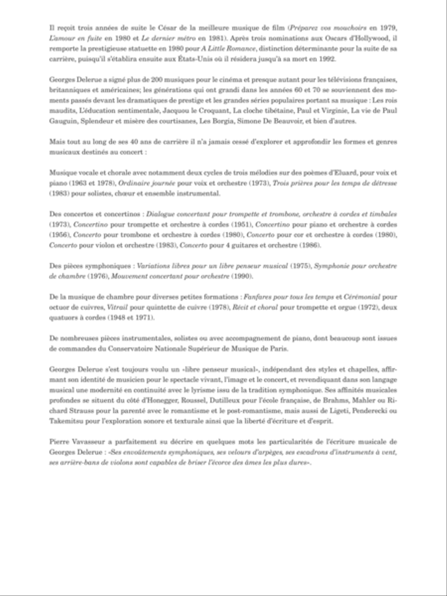 Mouvement concertant String Orchestra scores gallery preview page 3
