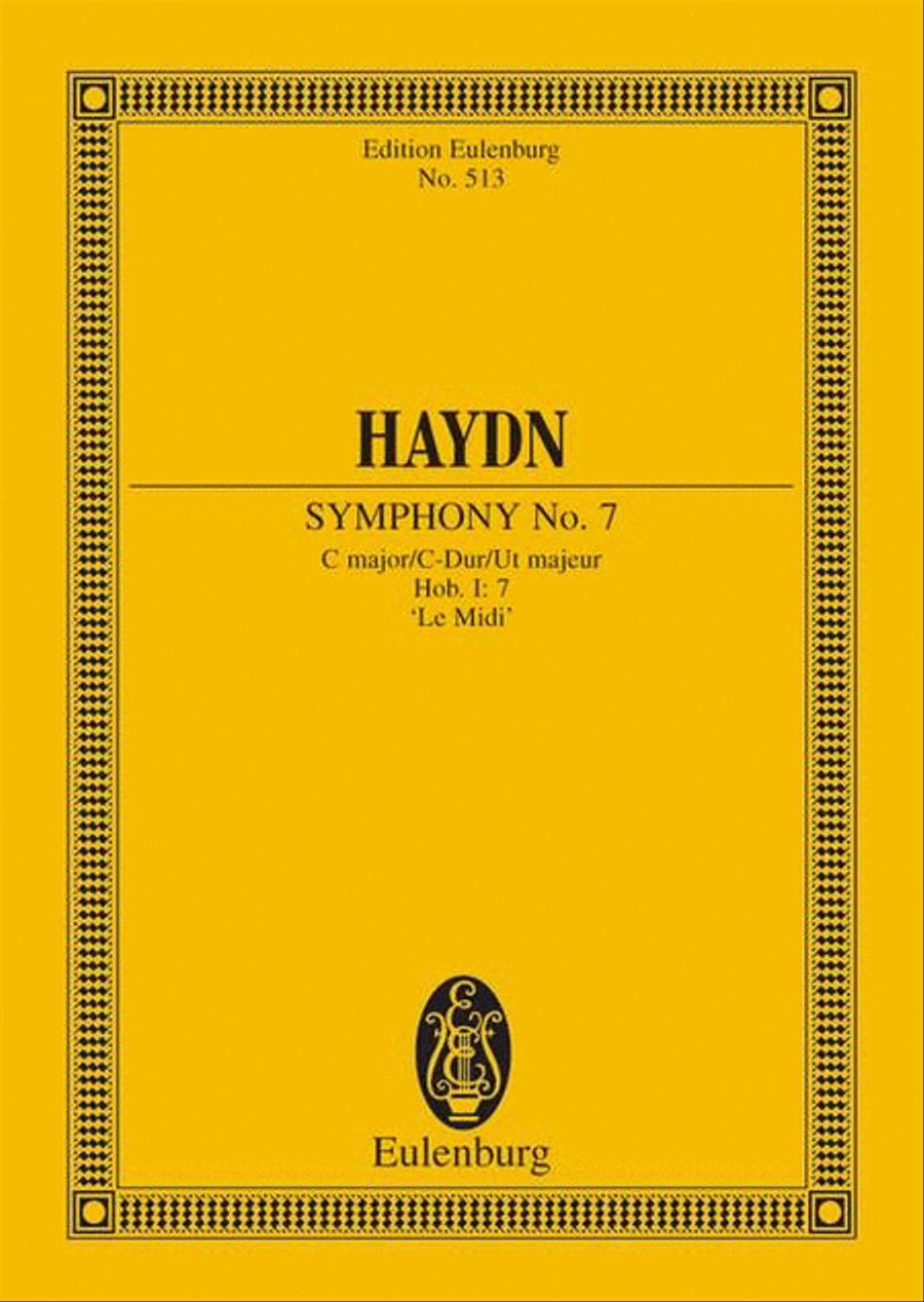 Symphony No. 7 C major Orchestra scores gallery preview page 1