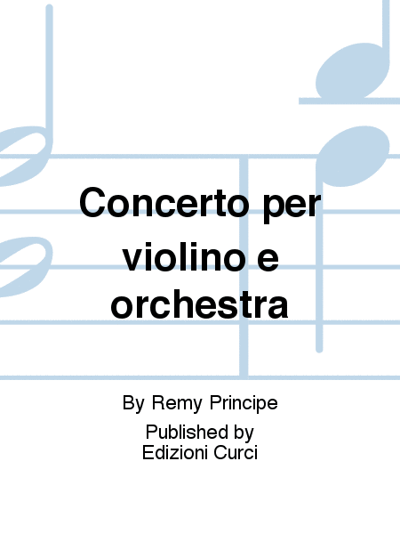Concerto per violino e orchestra