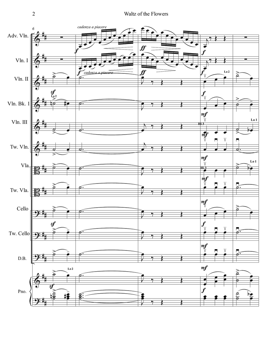 Waltz of the Flowers from 
