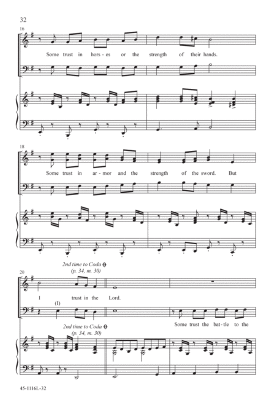 12 Anthems for about 12 Singers 3-Part scores gallery preview page 33