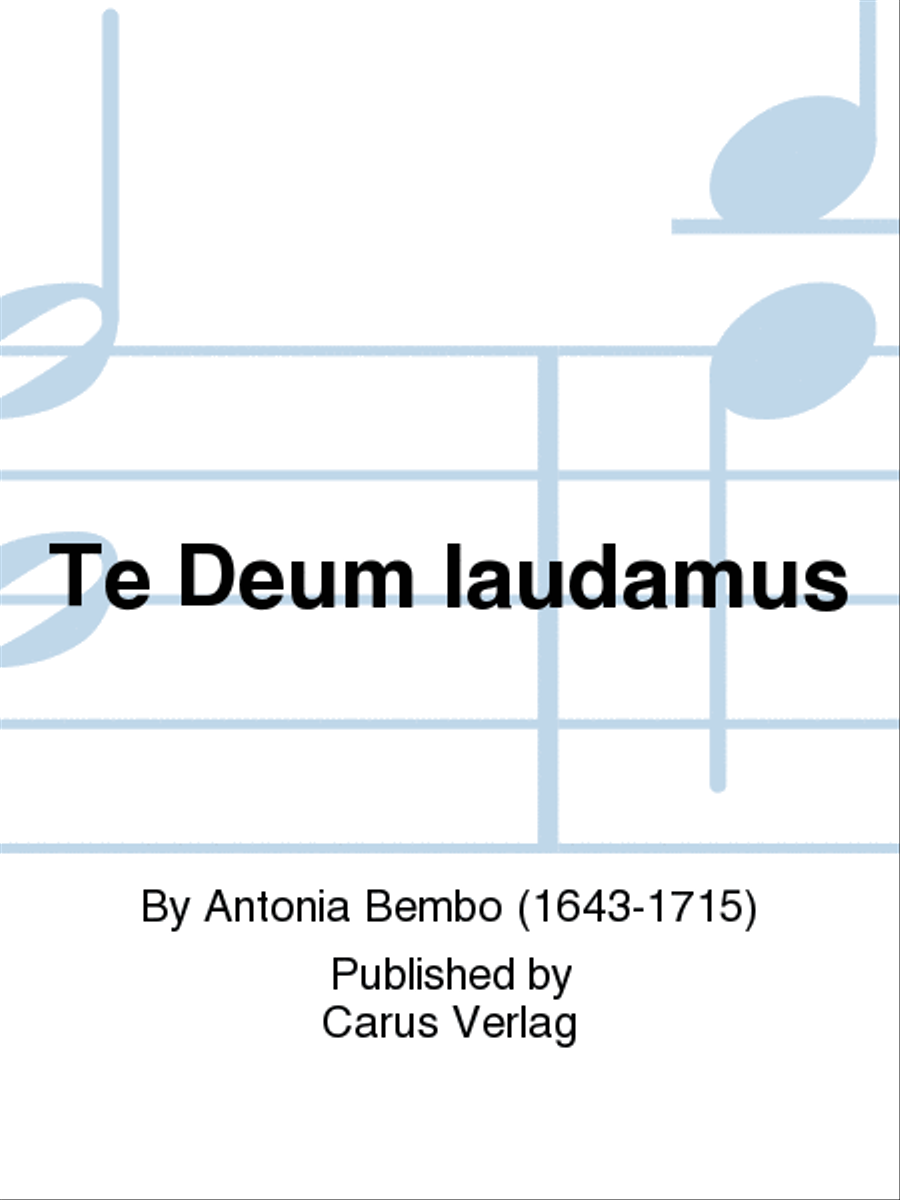 Te Deum laudamus Double Bass scores gallery preview page 1