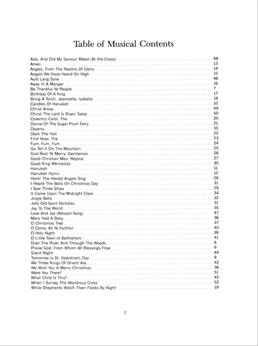 Holiday Collection for Harmonica Harmonica scores gallery preview page 3