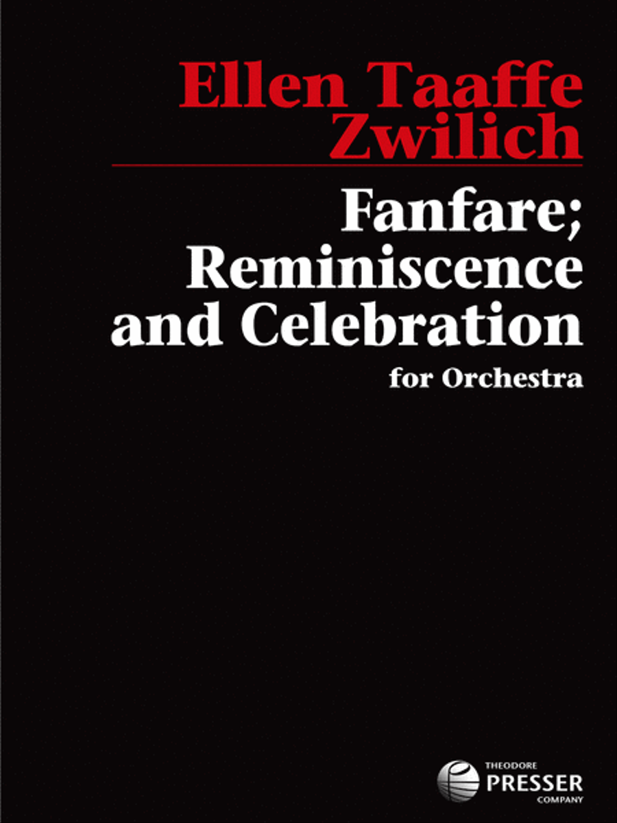 Fanfare, Reminiscence and Celebration Orchestra scores gallery preview page 1
