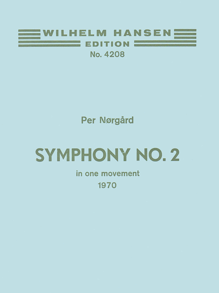 Symphony No. 2 in One Movement