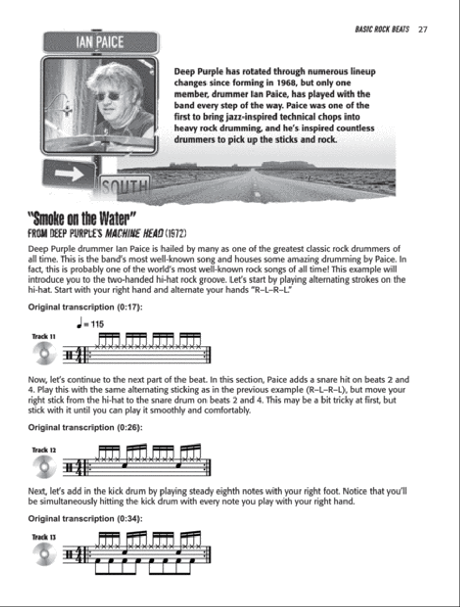On the Beaten Path -- Beginning Drumset Course, Level 1 Drum Set scores gallery preview page 4