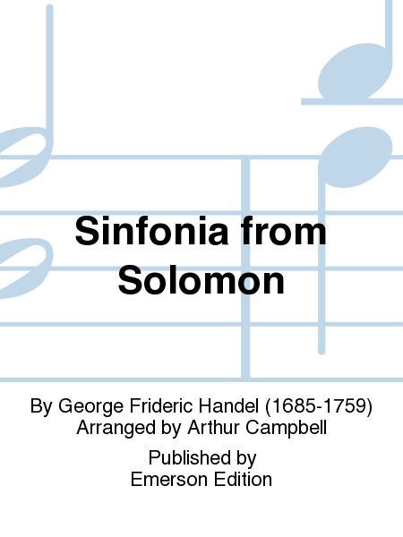 Sinfonia from Solomon