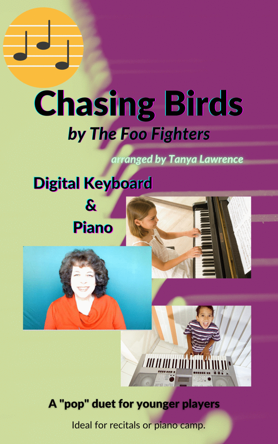 Chasing Birds Chasing Birds 1 Piano, 4-Hands scores gallery preview page 1