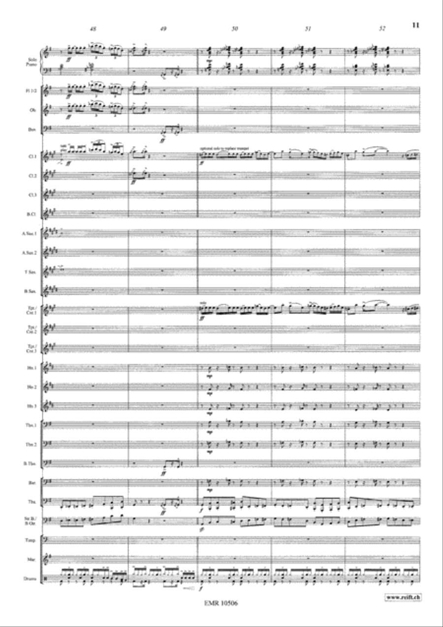 Shosholoza Concert Band scores gallery preview page 11