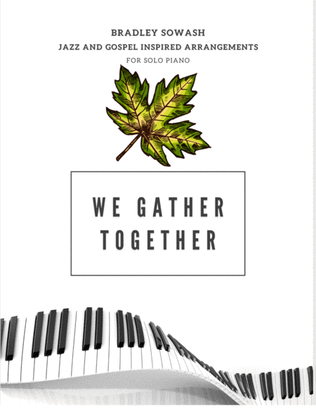 Book cover for We Gather Together - Solo Piano