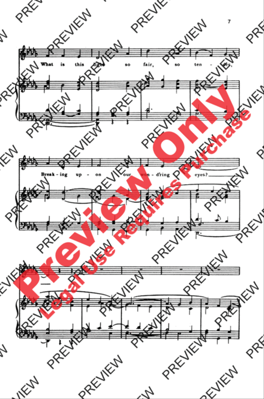 What Is This Lovely Fragrance? 4-Part scores gallery preview page 14