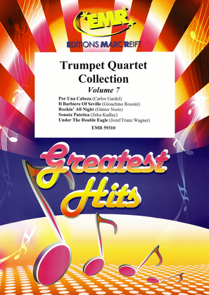 Book cover for Trumpet Quartet Collection Volume 7