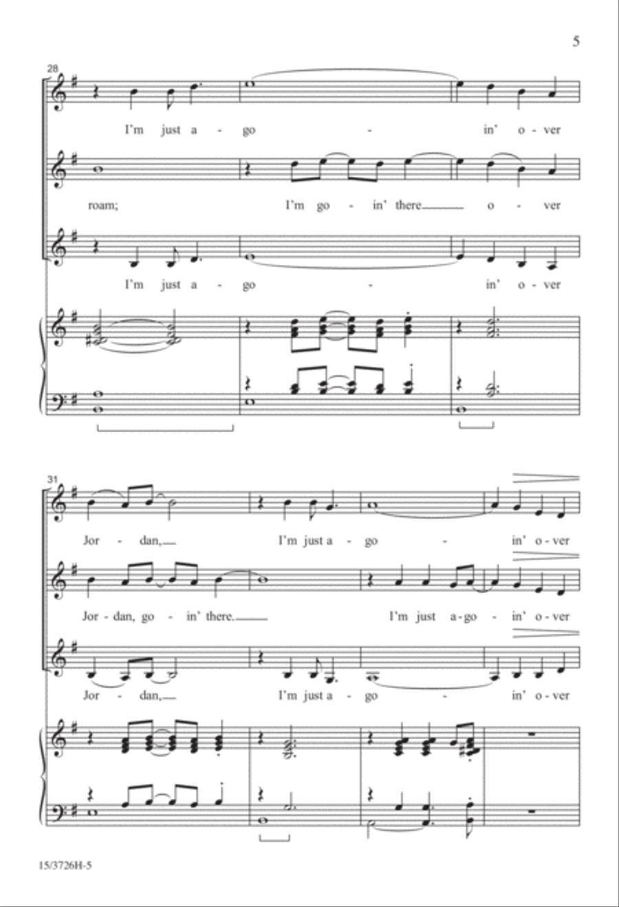 Wayfarin' Stranger SSA scores gallery preview page 5