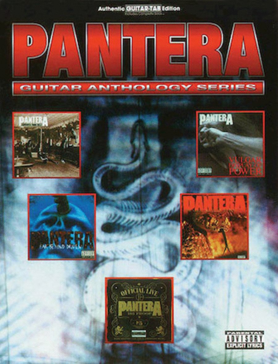 Pantera Guitar Anthology Electric Guitar scores gallery preview page 1