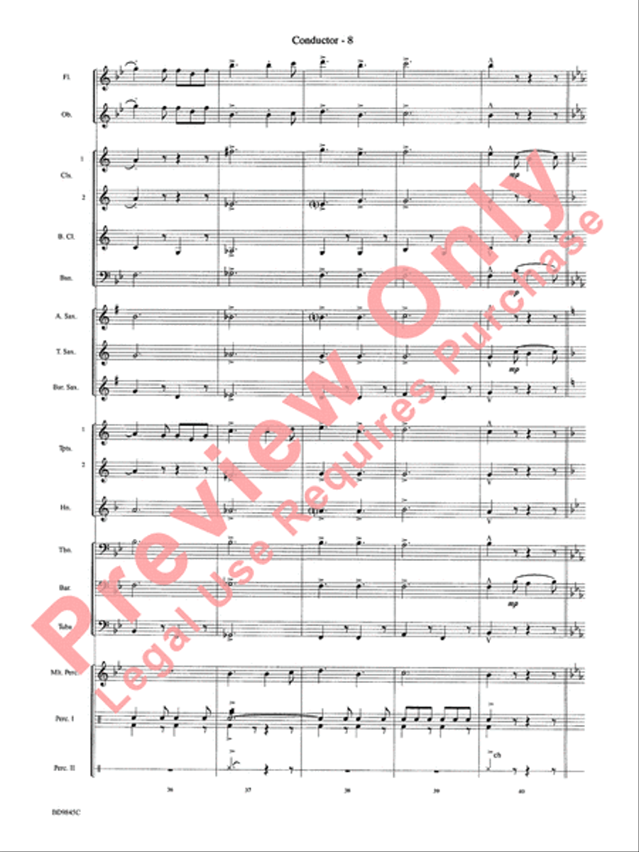 The Washington Post March Concert Band scores gallery preview page 11