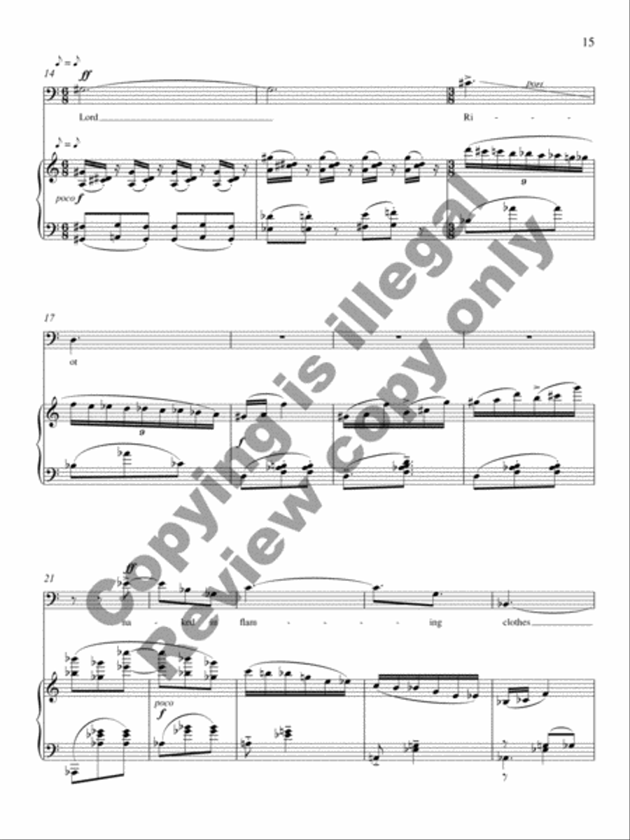 Songs for Baritone, Volume 1 Baritone Voice scores gallery preview page 11