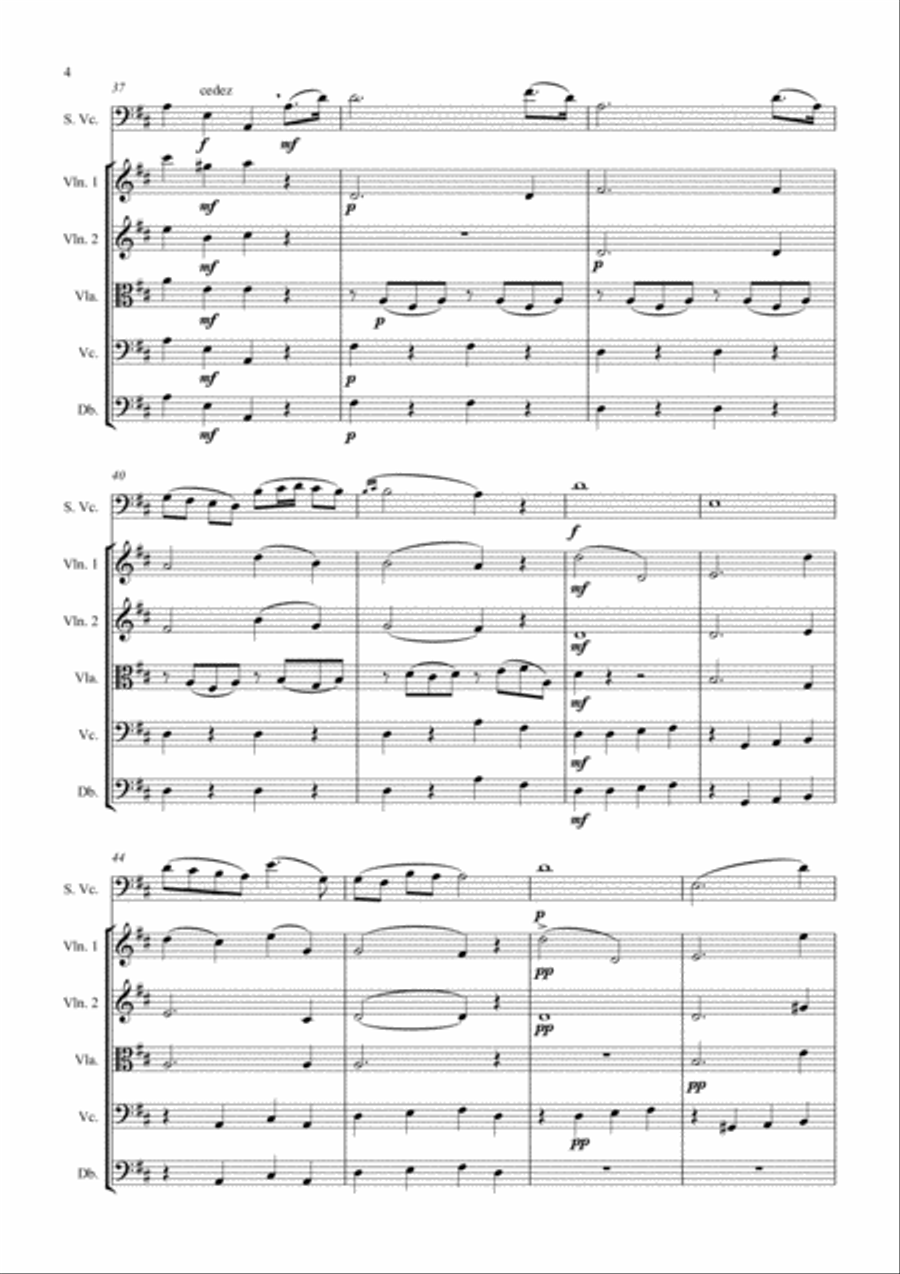 Breval Concerto No. 2 for Cello and String Orchestra image number null