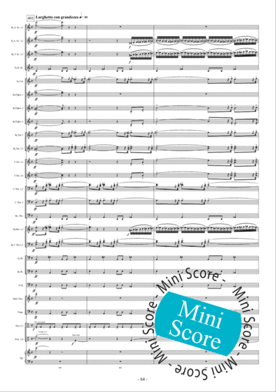 Migyur Fanfare Band scores gallery preview page 90